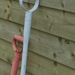 Plus krydsskåret profilstolpe m/1 spor 90x90 mmx længde 188 cm sort