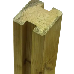 PLUS Krydsskåret Profilstolpe m/2 spor 9×9×188 cm