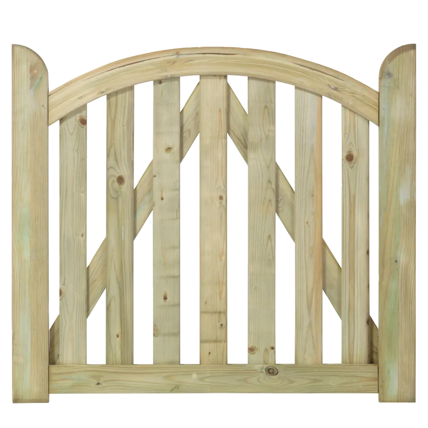 Plus Ligno enkeltlåge 100x88/85 cm trykimprægneret
