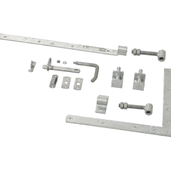 Plus Linea bred låge inkl. beslag 100x80 cm hvid
