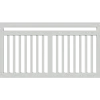 Plus Linea hegn 150x80 cm hvid