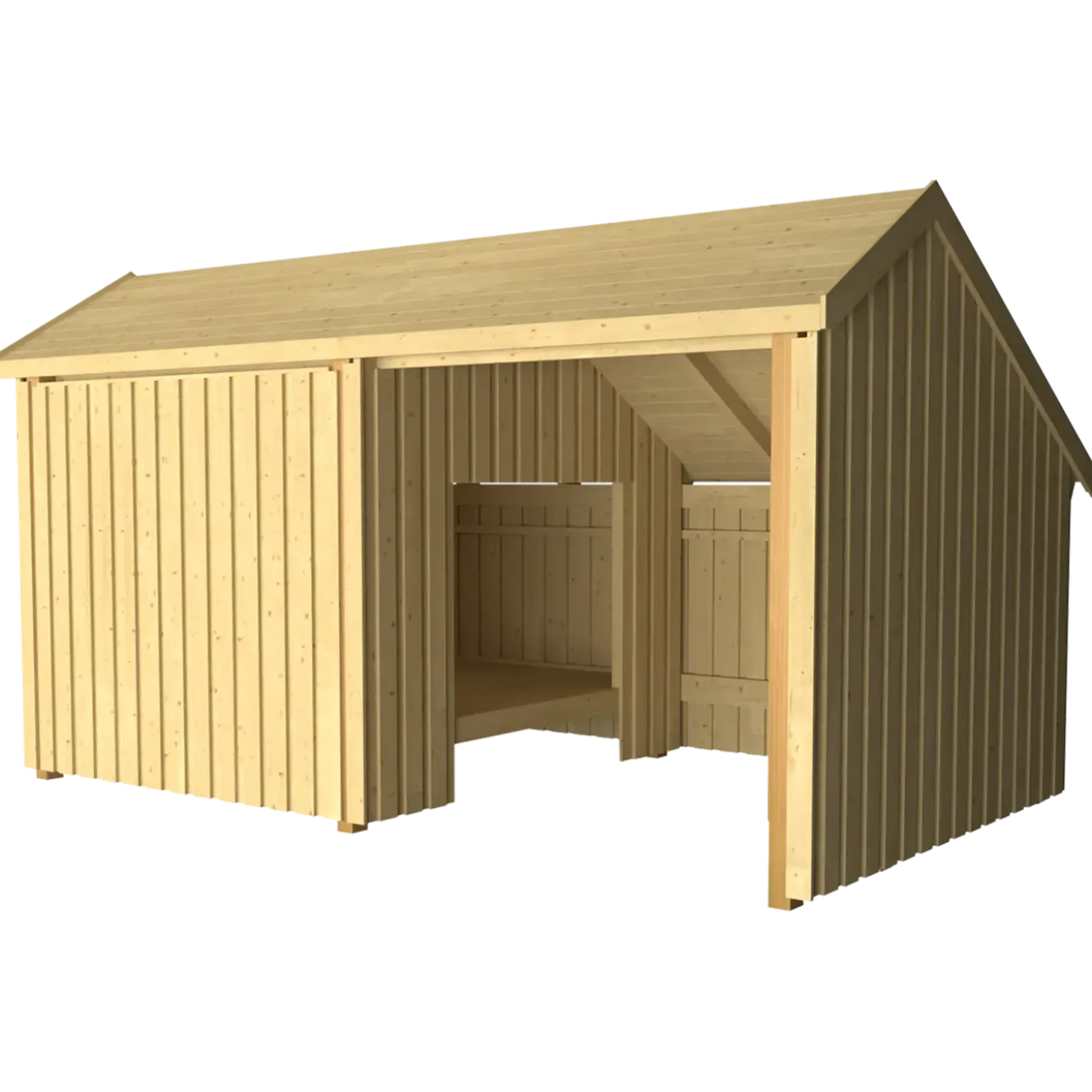 Plus Multi shelter 2 moduler med shelter og opholdsrum Inkl. beslag/skruer og shelter bund
