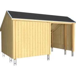 Plus Multi shelter 2 moduler med shelter og opholdsrum Inkl. beslag/skruer og shelter bund