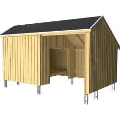 Plus Multi shelter 2 moduler med shelter og opholdsrum Inkl. beslag/skruer og shelter bund