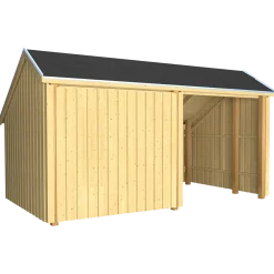 Plus Multi shelter 2 moduler med shelter og opholdsrum Inkl. beslag/skruer og shelter bund