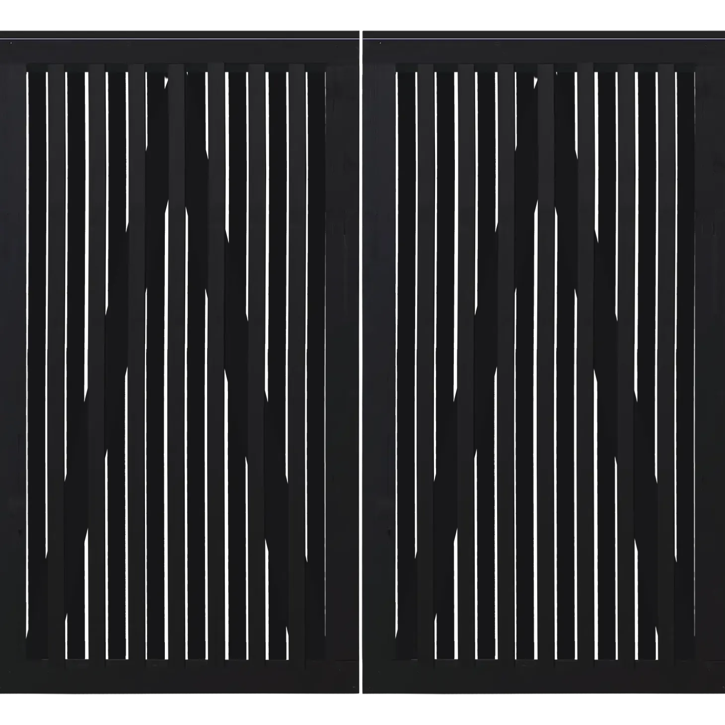 Plus Nagano dobbeltlåge 200x80 cm sort