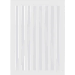 Plus Nagano enkeltlåge 100x80 cm hvid