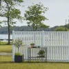 Plus Nagano hegn 90x180 cm hvid