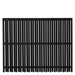 Plus Nagano hegn 180x140 cm sort