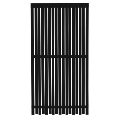 Plus Nagano hegn 90x180 cm sort