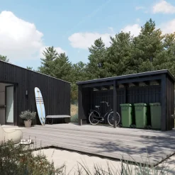 Plus Nordic Multi havehus 4,7 m² 2 moduler med åben front