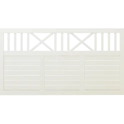 Plus Nostalgi hegn 180x95 cm hvid