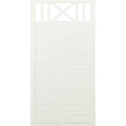 Plus Nostalgi hegn 90x180 cm hvid