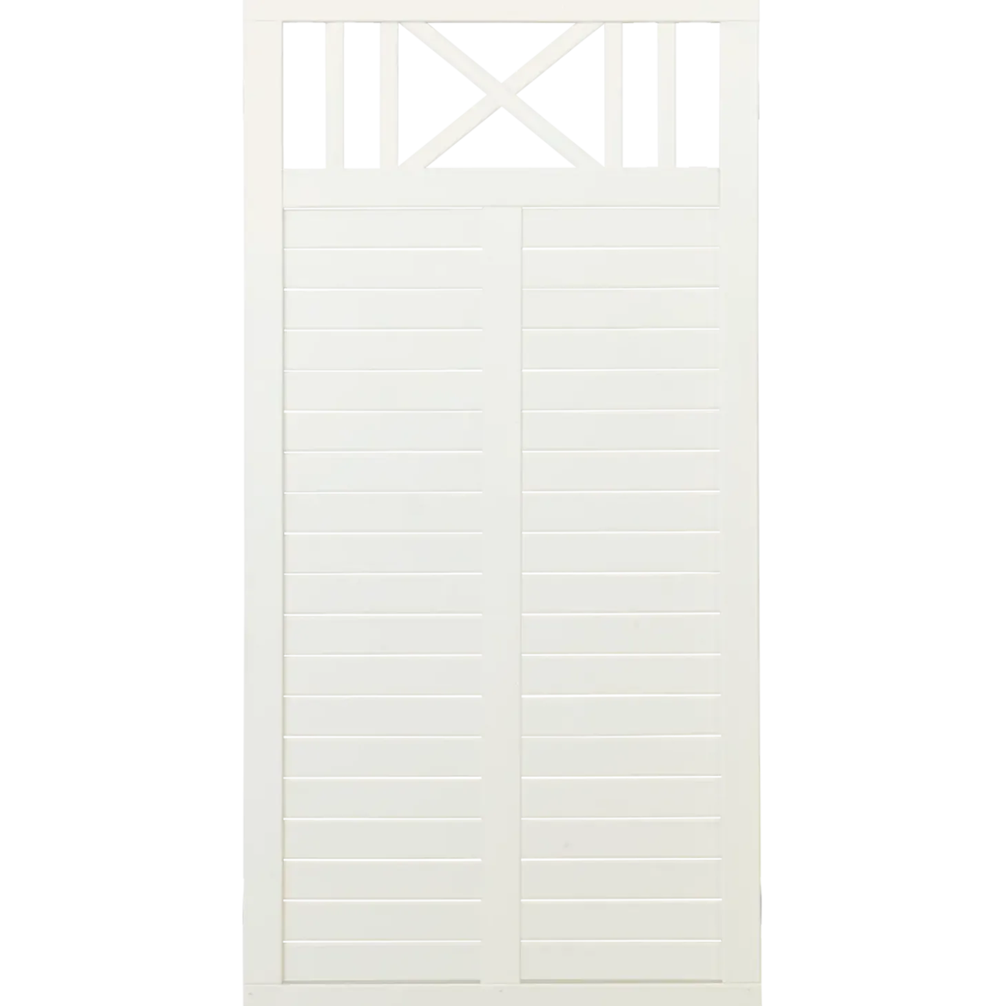 Plus Nostalgi hegn 90x180 cm hvid