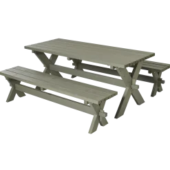 Plus Nostalgi Plankesæt 177 cm trykimprægneret