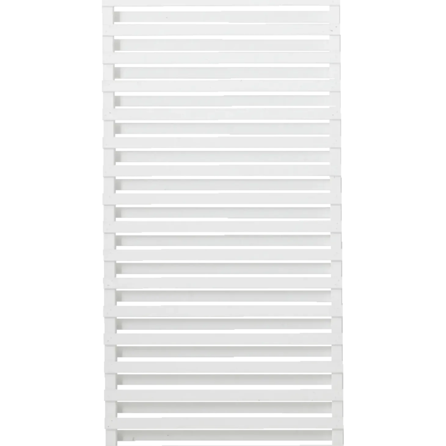 Plus Osaka hegn 90x180 cm hvid