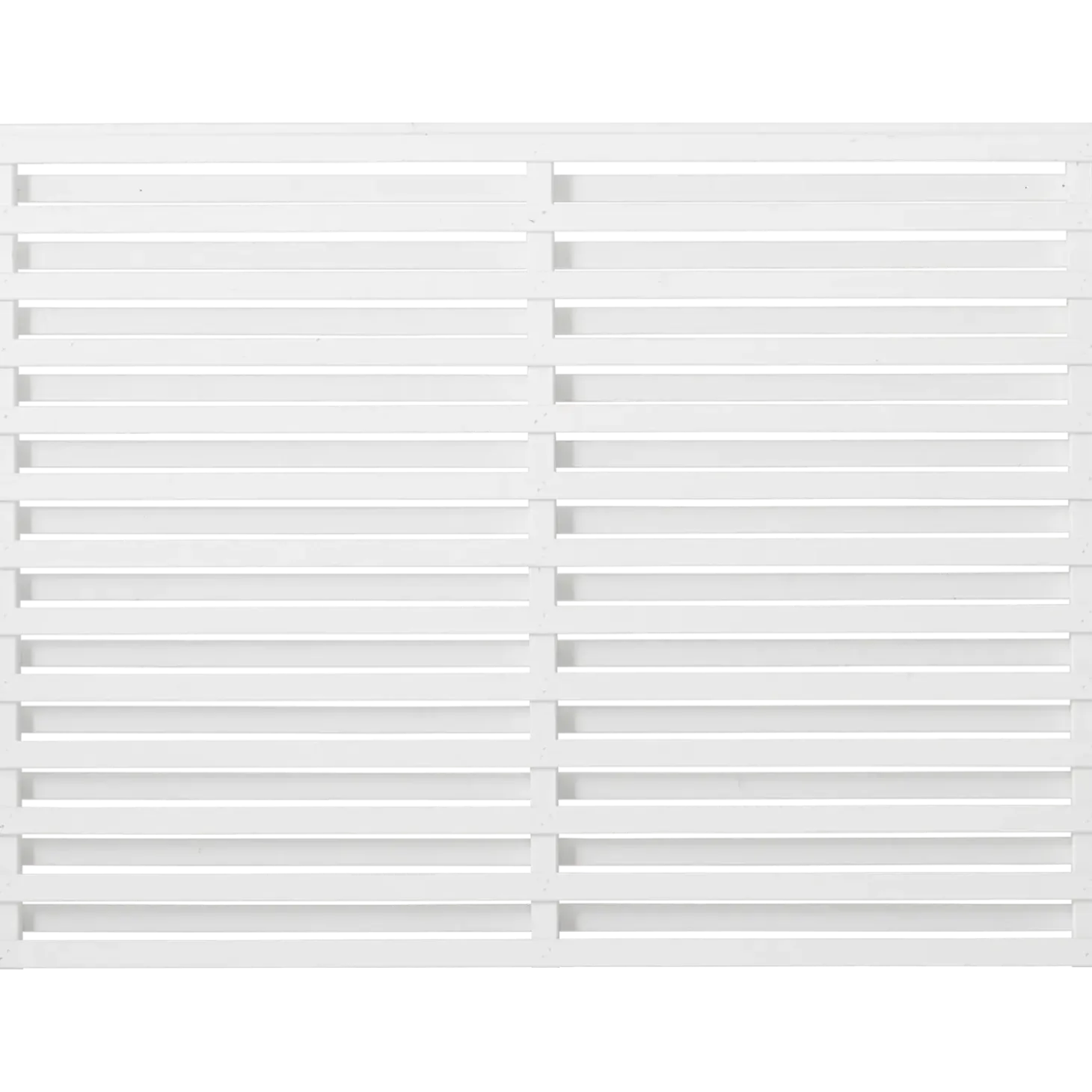 Plus Osaka hegn 90x180 cm hvid