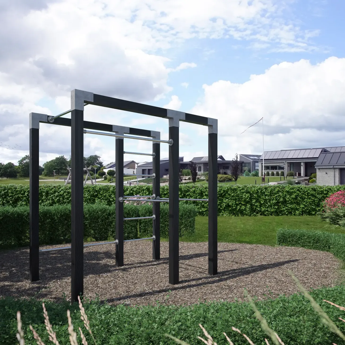 Plus Outdoor fitness model 2 sort