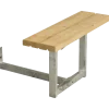 Plus Påbygning til Basic Bord/Bænkesæt 77 cm ThermoWood®