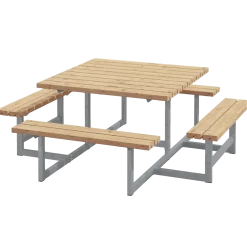 Plus Picnic Bord/Bænkesæt 200 cm ThermoWood®