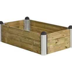 Plus PIPE højbed 80x80x36 cm trykimprægneret