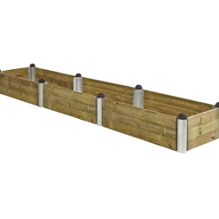 Plus PIPE højbed 80x80x36 cm trykimprægneret