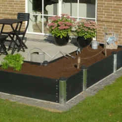 Plus PIPE midtermodul til højbed Ø10x36 cm