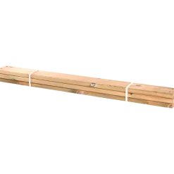Plus PIPE planker 60 cm 3 stk lærketræ