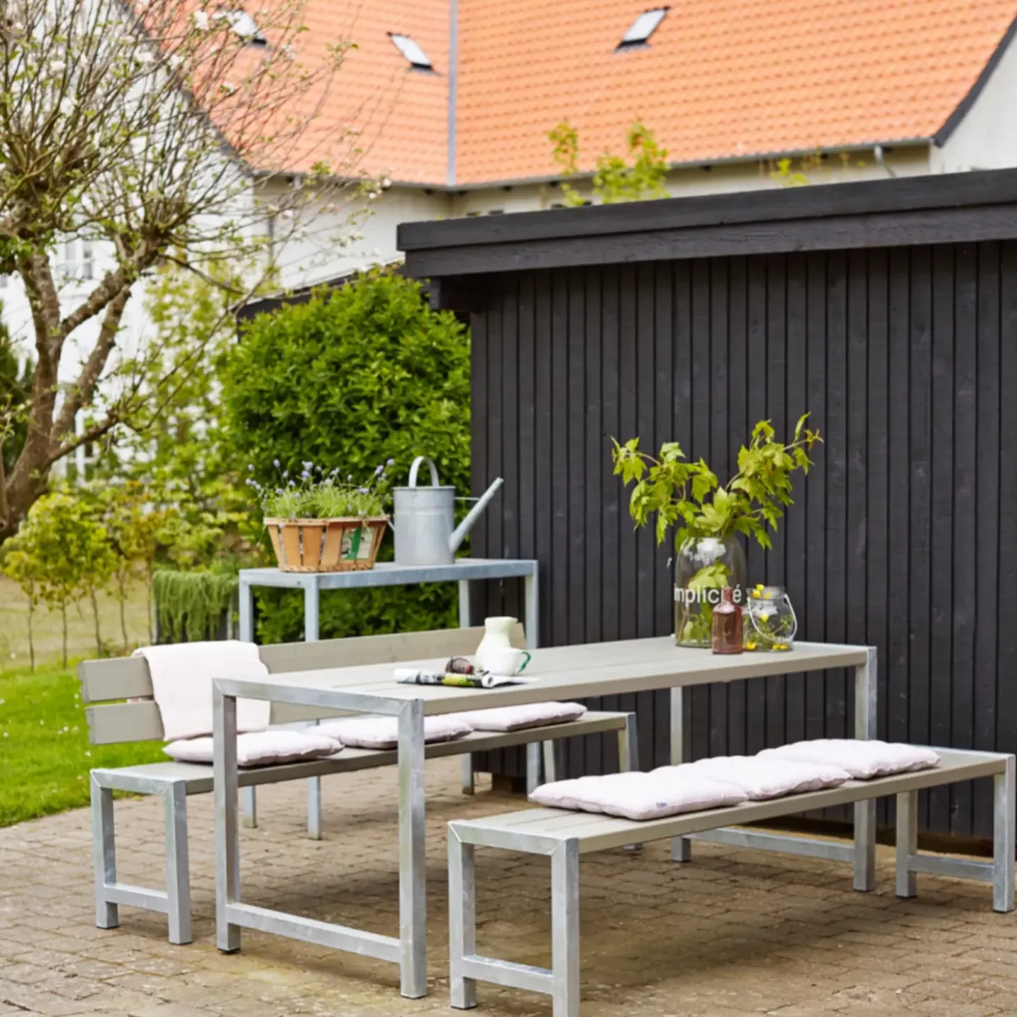 Plus Plankebænk 176cm trykimprægneret