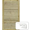 PLUS Plank enkeltlåge inkl. beslag 100×163 cm