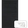 PLUS Plank enkeltlåge inkl. beslag 100×163 cm Sort