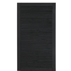 Plus Plank enkeltlåge 100x125 cm sort