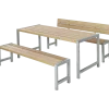 Plus Plankesæt m/1 ryglæn 186 cm ThermoWood®