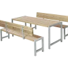 Plus Plankesæt m/2 ryglæn  186 cm  ThermoWood®