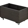 Plus plantekasse 48x47x88 cm grundmalet sort