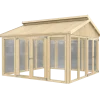 Plus Redskabsrum/Drivhus 12,25 m²  Model 21