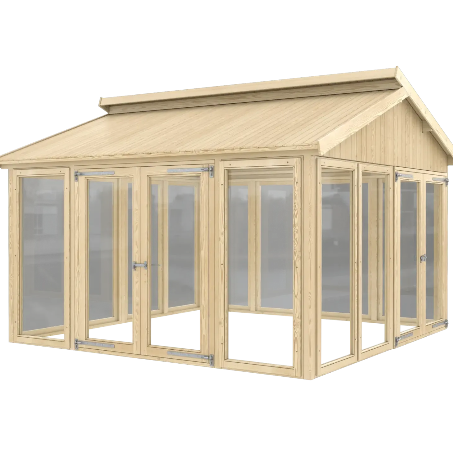 Plus Redskabsrum/Drivhus 12,25 m² Model 21