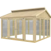 Plus Redskabsrum/Drivhus 12,25 m²  Model 2