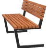 PLUS Relax bænk 150 cm ThermoWood®