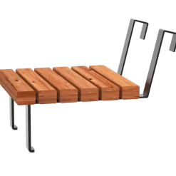 PLUS Relax bænk m/hængebord 150 cm ThermoWood®