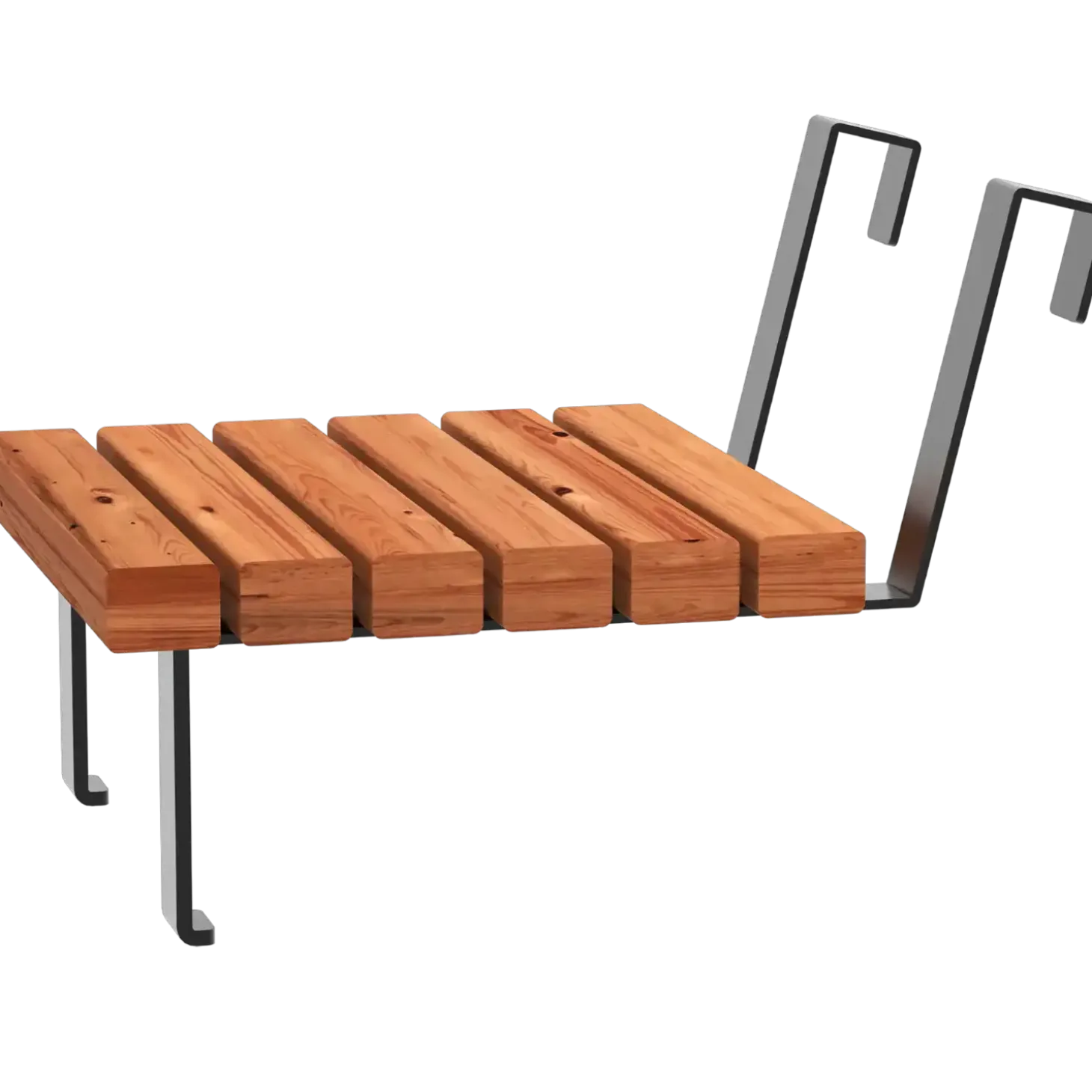 PLUS Relax bænk m/hængebord 150 cm ThermoWood®