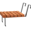 PLUS Relax hængebord 40 cm ThermoWood®