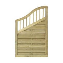 Plus Rondo skråelement 90x142/104 cm trykimprægneret