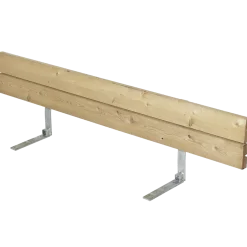 Plus Ryglæn til Plankebænk 166 cm ThermoWood®