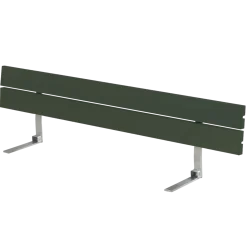 Plus Ryglæn til plankebænk 166 cm trykimp