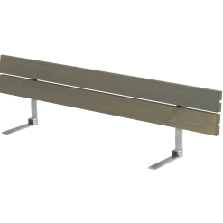 Plus Ryglæn til plankebænk 166 cm trykimp
