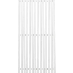 Plus Sendai hegn 90x180 cm hvid