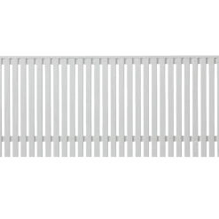 Plus Sendai hegn 180x80 cm hvid