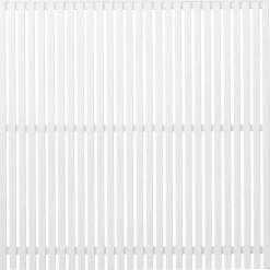 Plus Sendai hegn 180x80 cm hvid