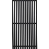 Plus Sendai hegn 90x180 cm sort